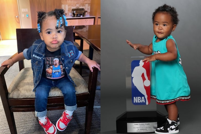 Kaari Jaidyn Morant: Meet adorable daughter of controversial NBA star