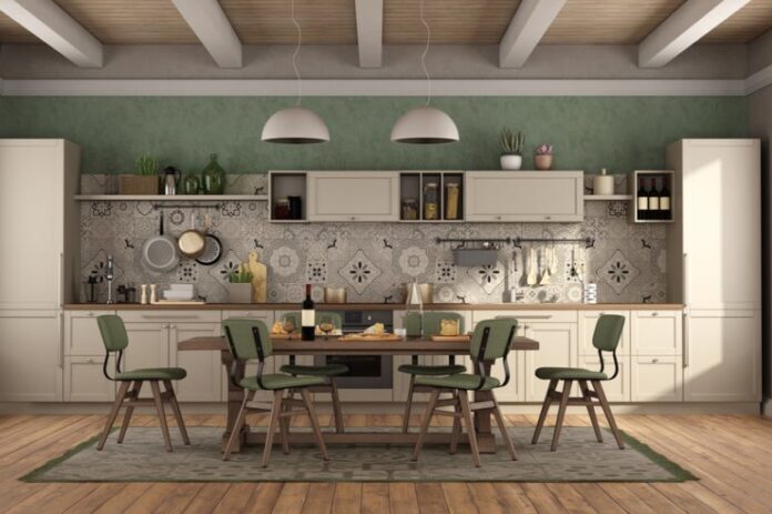 creating a classic diner style kitchen