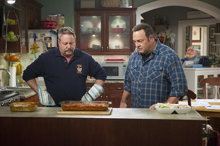 Kevin James and Gary Valentine