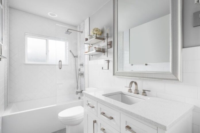 how frameless bathtub sliding doors add elegance to small bathroom spaces