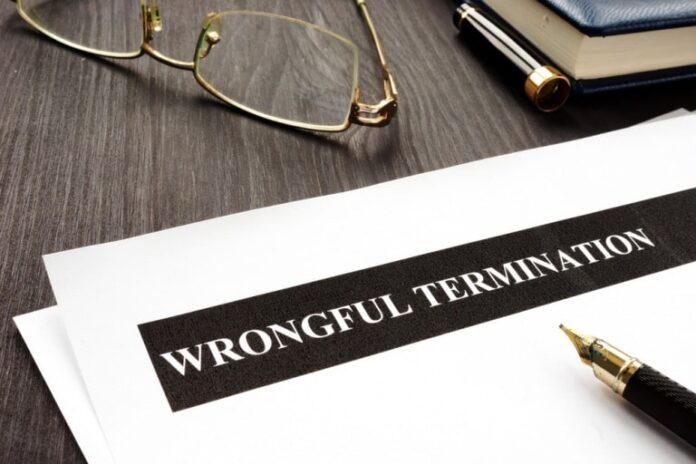 what to do in case of wrongful termination in california