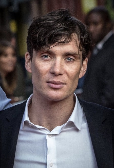 Murphy at the premiere of the second season of Peaky Blinders