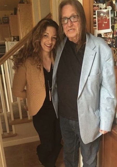 On the left is Kristina Sunshine Jung, and on the right is her father George Jung