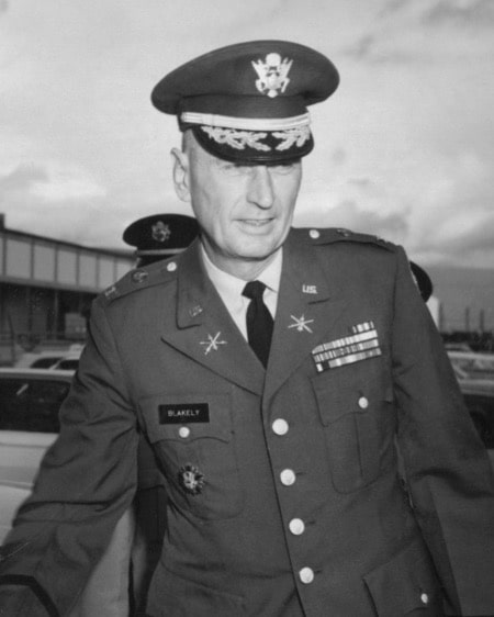 Susan Blakely's father, a colonel in the army