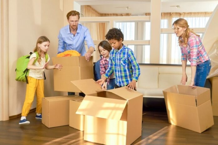 how to prepare your family for an easy move across town